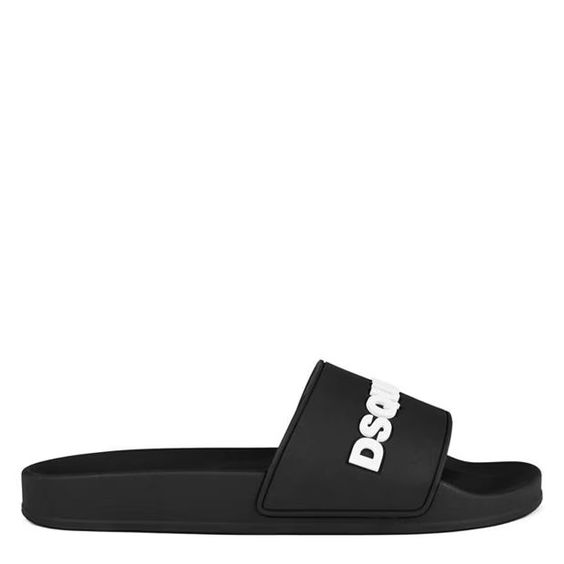 Dsquared Logo 2.0 Sliders-black