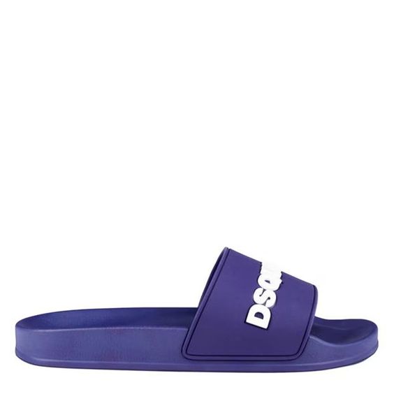 Dsquared Logo 2.0 Sliders-blue