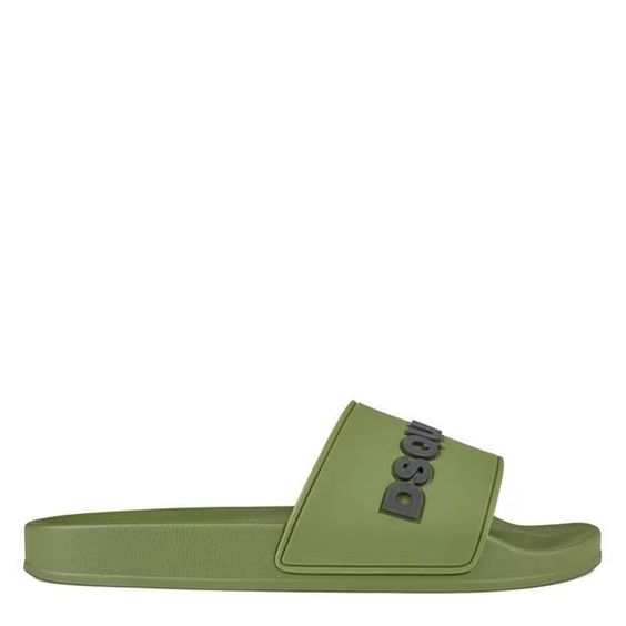 Dsquared Logo 2.0 Sliders-green