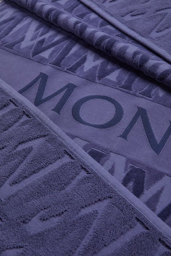 Moncler Beach Towel in Blue