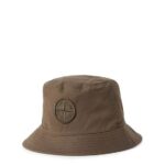 STONE ISLAND BUCKET HAT BROWN